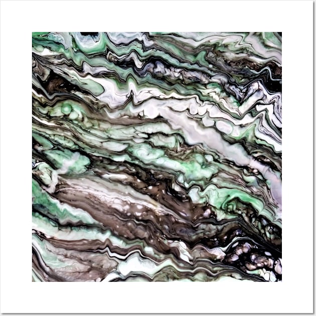 Malachite Stone Wall Art by Phillie717